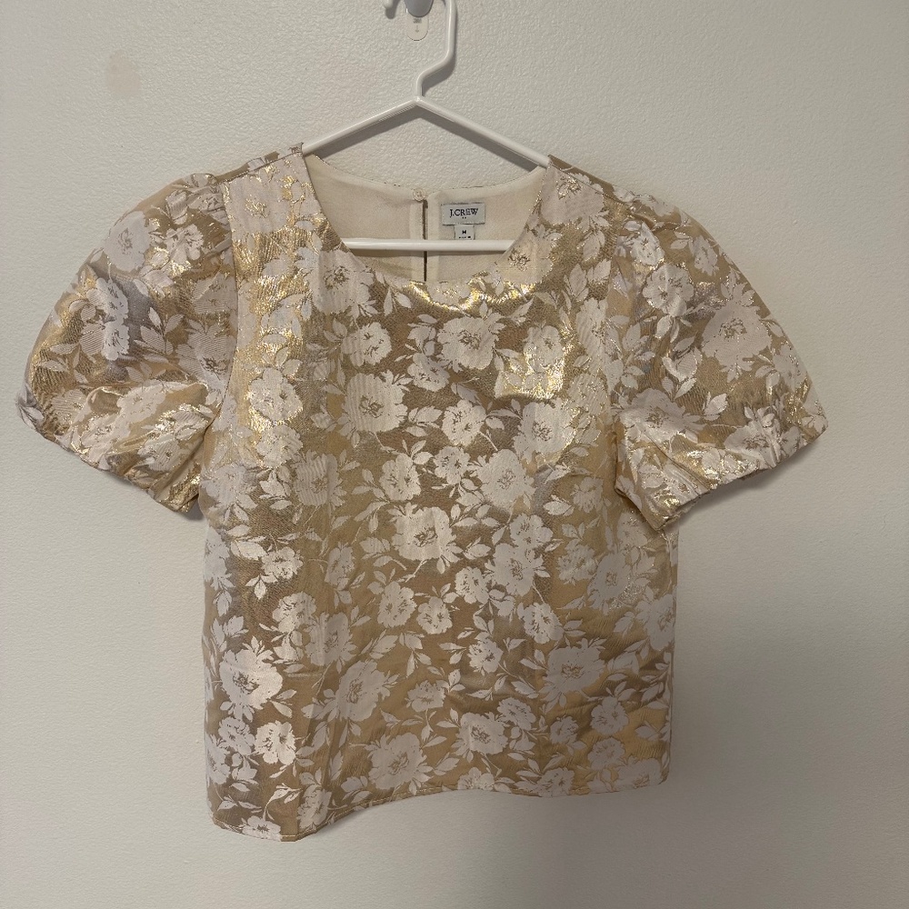 Sparkle-Threaded J. Crew Top